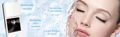 New Facial Moisturizing Beauty Instrument Face Skin Care Portable Home Spa Nanotechnology Nano Facial Steamer Humidifier Tool