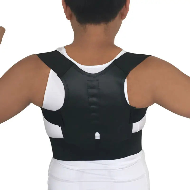 Magnetic Posture Corrector Corset Back Correction Shoulder Brace Lumbar Support Straight Pain Relief for Child Adult Unisex