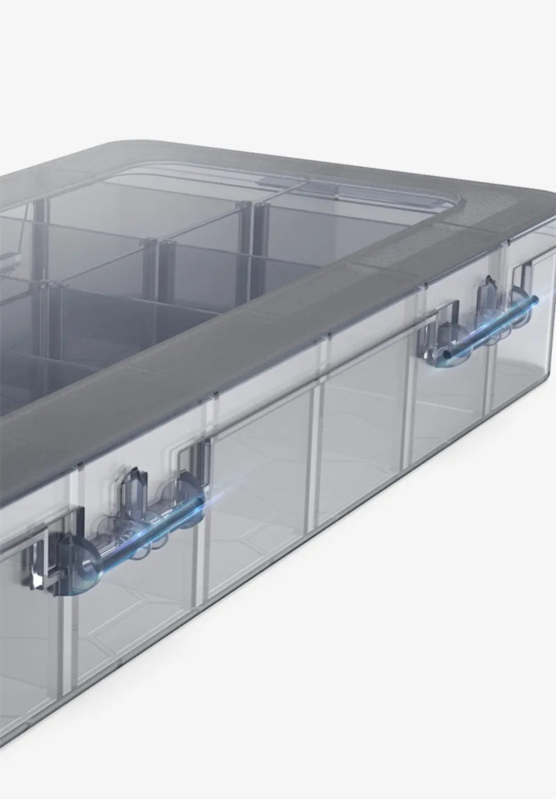 Organizer 9-24 Grids Adjustable Storage Container  Compartment Plastic Storage Box Component Screw Holder Case Display Container