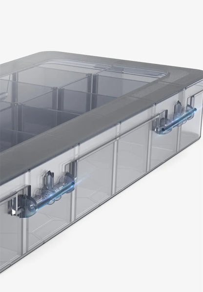 Organizer 9-24 Grids Adjustable Storage Container  Compartment Plastic Storage Box Component Screw Holder Case Display Container