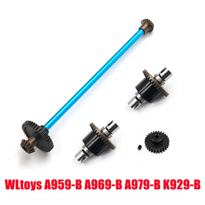 WLtoys A949 A959 A969 A979 A959-B A969-B A979-B RC Car spare part Car bottom A949-23/A959-B-27 Upgrade metal differential Parts