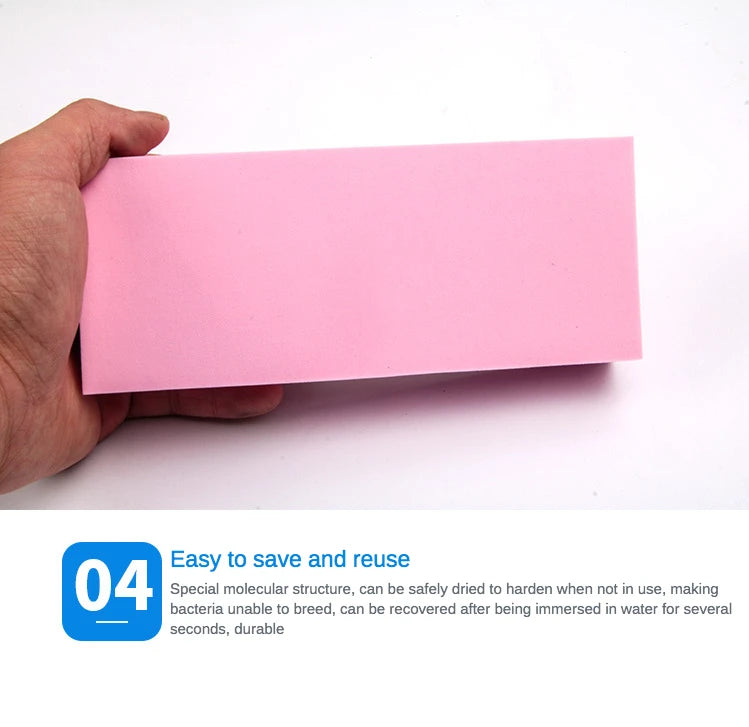 3 pcs Art supplies gouache watercolor sponge absorbent sponge brush Strong water absorption pigment sponge Mixed color send