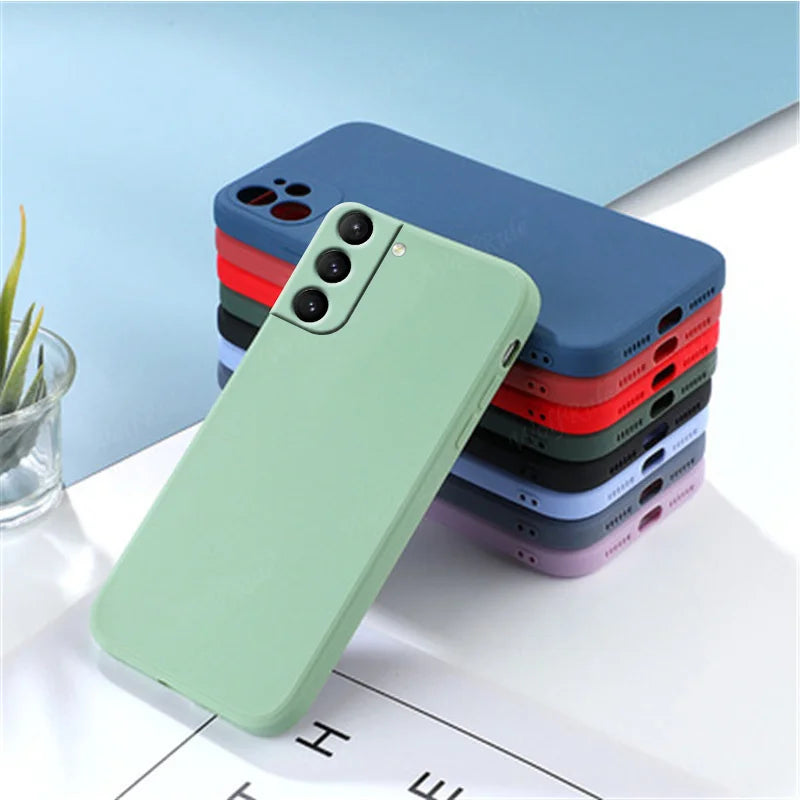 For Samsung A15 Case Cover Samsung Galaxy A15 A25 A05 A05S A35 A54 A34 A24 A14 Capa Original Liquid Silicone Fundas Samsung A15