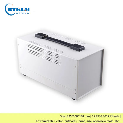 Electronics housing for amplifier diy instrument case Iron project box iron pcb junction box metal box 325*160*150mm