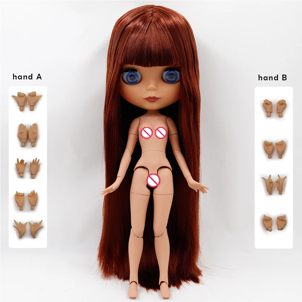 ICY DBS Blyth Doll 1/6 joint body fashion doll girl Gift Special Offer on sale with hand set A&B
