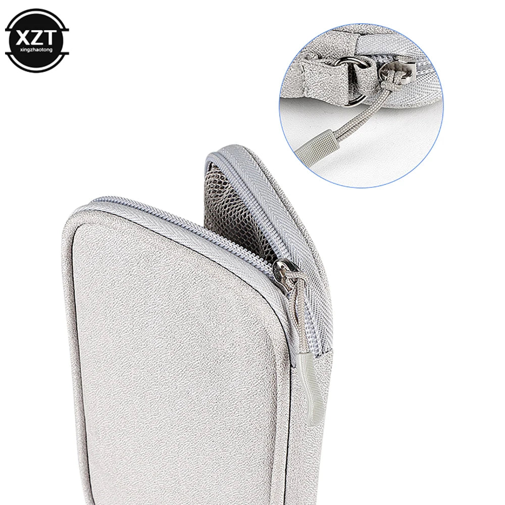 Portable 20000mAh Power Bank Bag External Battery Carrying Pouch for Charger, USB Cable, Hard Drive, Earphones