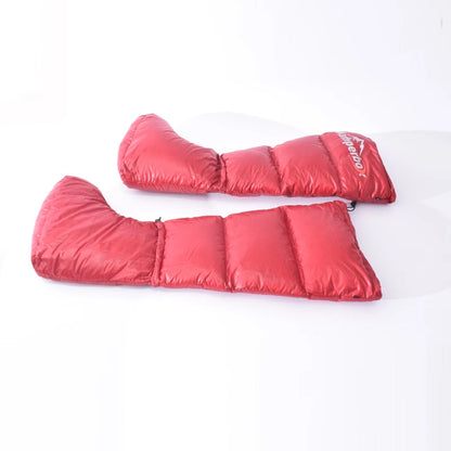 Camping Down Socks Down Booties Sleeping Bag Socks Down Boots Camping Sleeping Boots  Kamperbox Sleeping Bag Down Booty