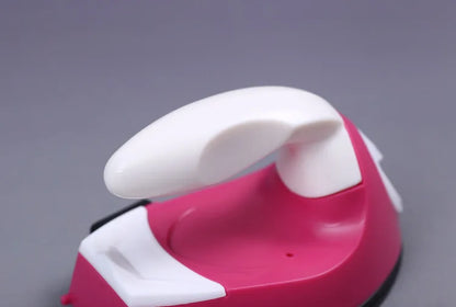 Mini Eectric Iron Hot Fix Rhinestone Iron DIY Craft  Iron EU/US  Portable DIY Toy Small Electric Iron For Clothing