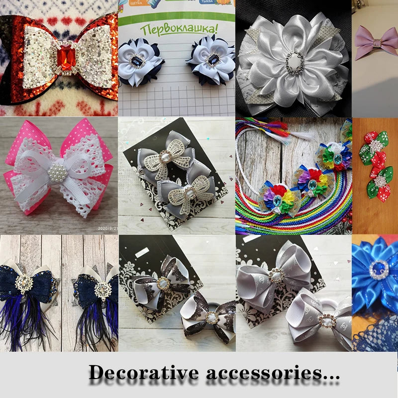 10 pieces of new crystal sewing accessories, sewing accessories, decorations, artificial accessories, used to decorate the party