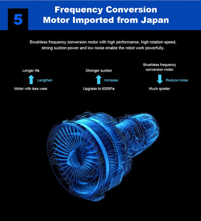 Robot Vacuum Cleaner LIECTROUX/LILIN C30B ,Map Navigation with Memory,Wifi APP Control,6000pa Suction,Smart Electric Water Tank