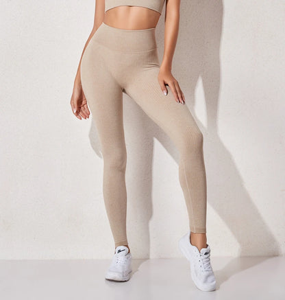 New Yoga Pants Sports Clothing Seamless Legging Solid High Waist Full Length Workout Leggings for Fittness Yoga Leggings