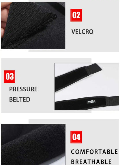 JINGBA SUPPORT 1 PCS Sports Fitness Knee Pads For Joints Protector Kneecap Adjustable Knee Pads Support Joelheira Drop Shipping