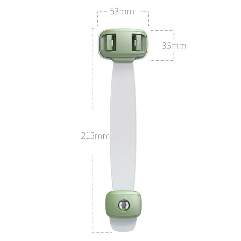 1/4 PCS Baby Safety Drawer Door Lock Multi-Function Child Protection Anti-Pinch Cabinet Refrigerator Safety Buckle Plastic