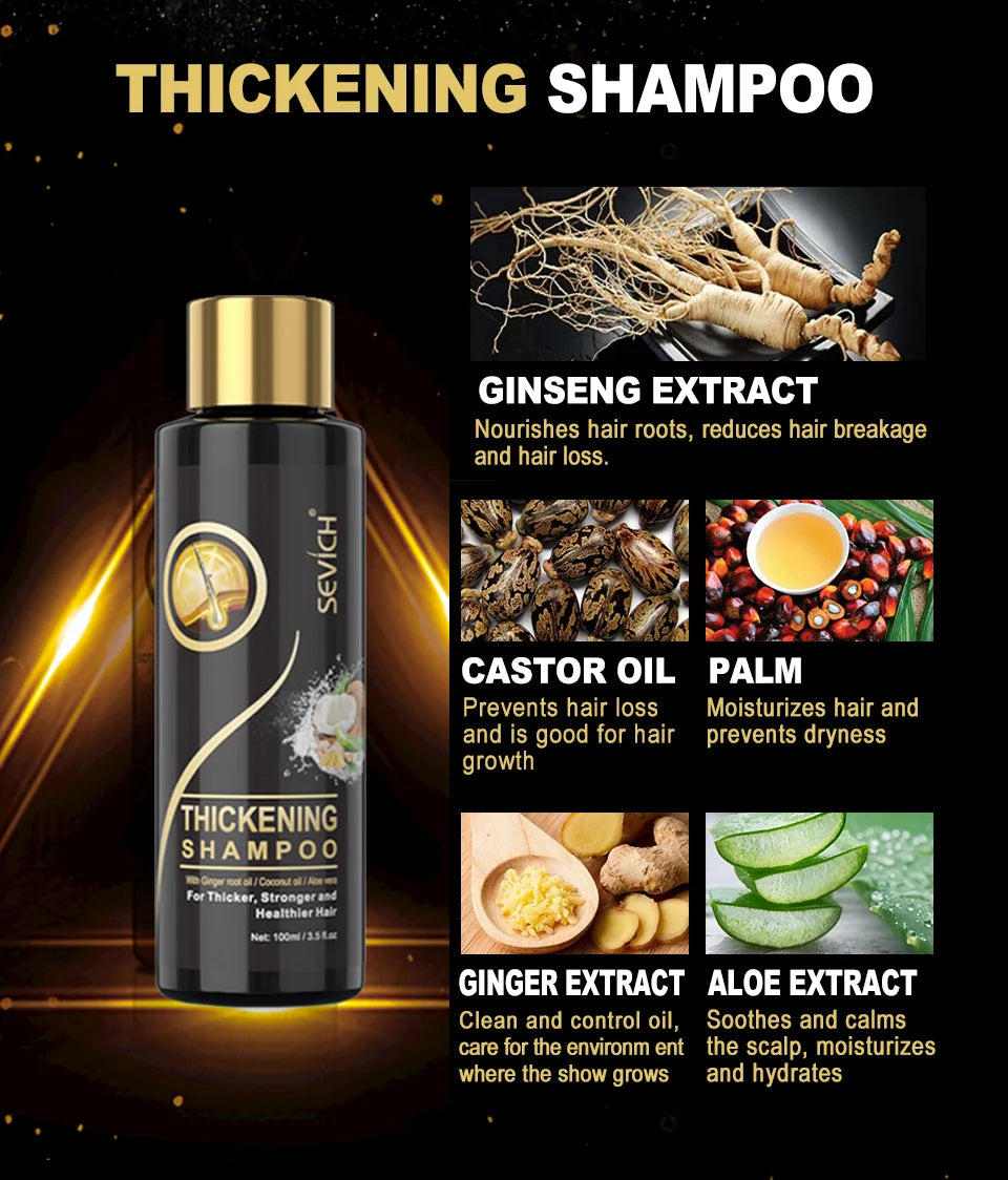 Sevich Hair growth ginger shampoo 100ml Anti Hair Loss. Sevich Hair Growth Ginger shampoo 100ml anti hair loss