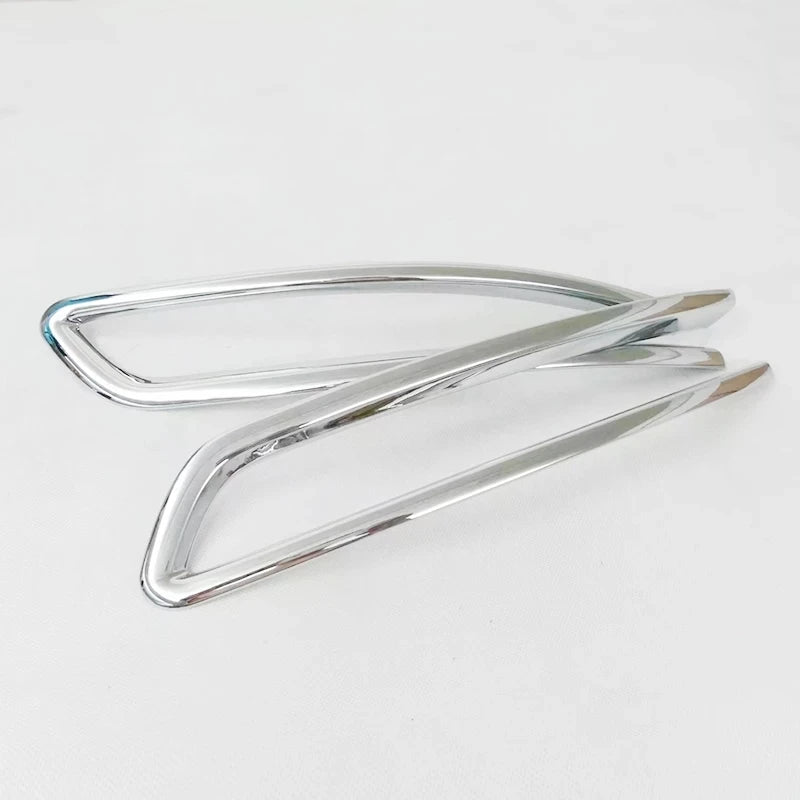 For Skoda Kodiaq Accessories 2017 2018 2019 2020 ABS Chrome Car Rear Back Fog Light Lampshade Cover Trim Auto Styling Sticker