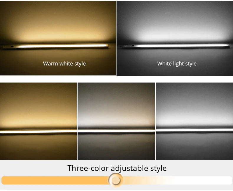 Smart Led Wall Lamp 5V USB Hand Sweep Switch Motion Sensor Kitchen Cabinet Corridor WC Indoor Toilet Backlight Bar Strip Light