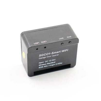 Smart WiFi Garage Door Opener Controller, APP Remote Control from Anywhere, No Hub Needed, History Record/Set Timer/Schedule