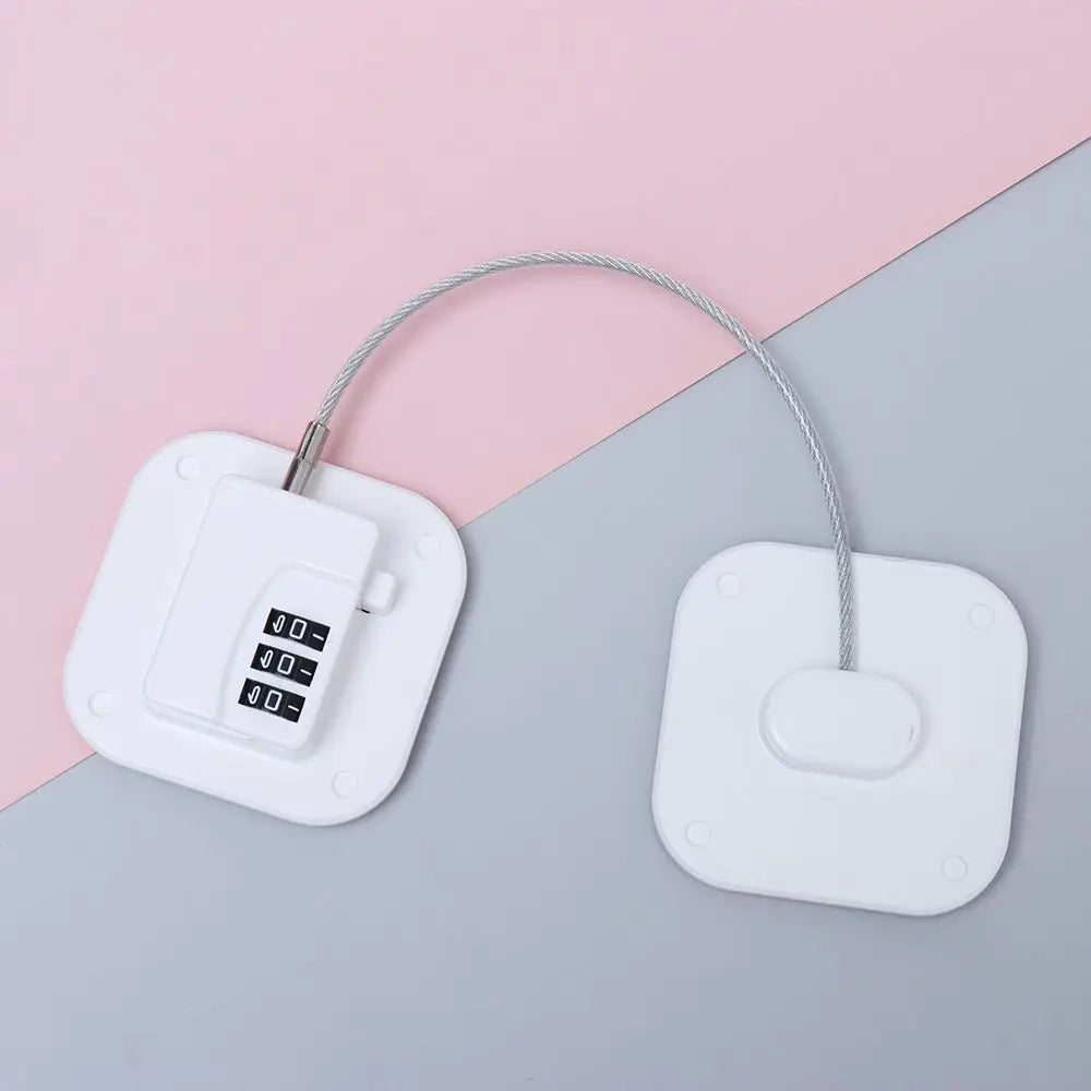 1PC Cabinet Locks With Metal Key or Coded Lock Baby Safety Refrigerator Lock Digital Password Drawers Lock Children Protection