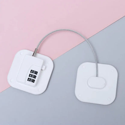 1PC Cabinet Locks With Metal Key or Coded Lock Baby Safety Refrigerator Lock Digital Password Drawers Lock Children Protection
