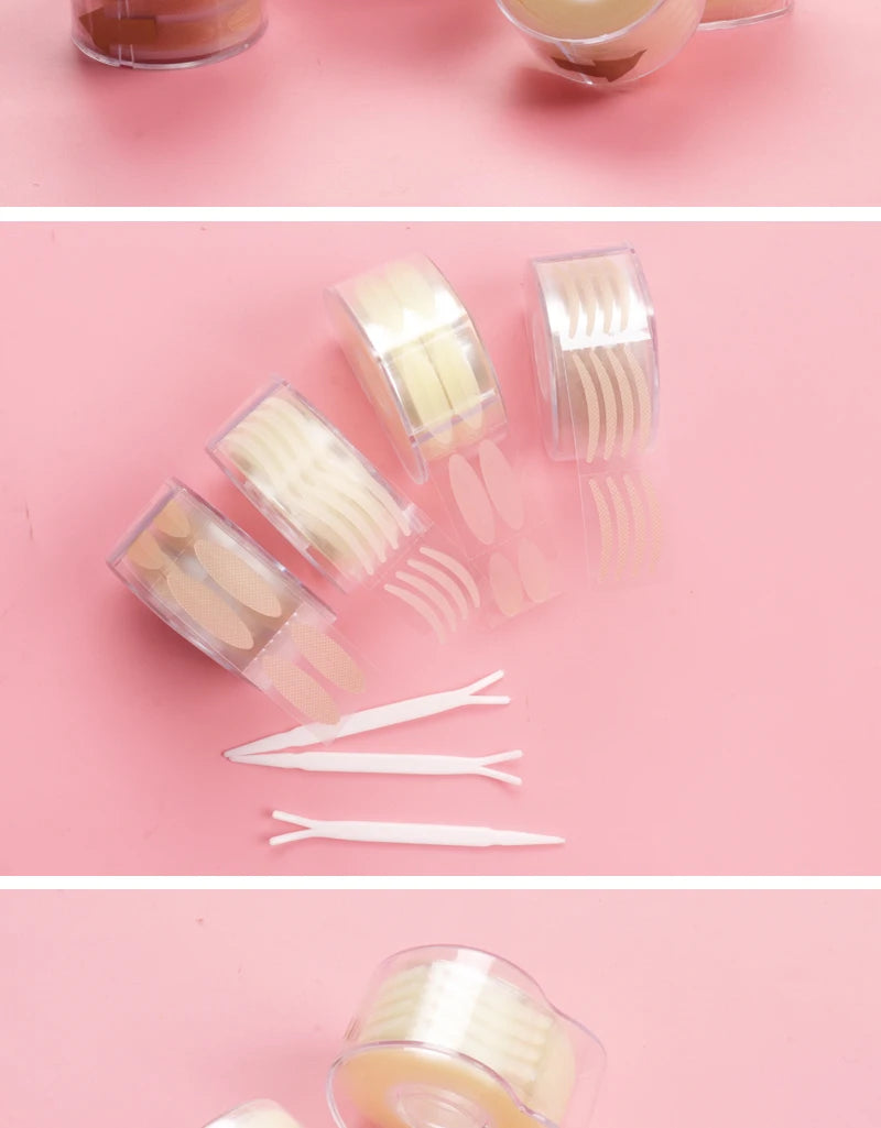 Cheap 600Pcs/box Invisible Eyelid Sticker Lace Eye Lift Strips Double Eyelid Tape Adhesive Stickers Eye Tape Tools L/S Style