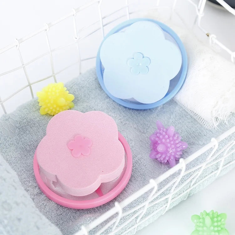 Accessories for Washing Machine, Lint Mesh Filter, Cleaning Ball Net Pouch, Hair Removal Device, Washing Machine Cleaner