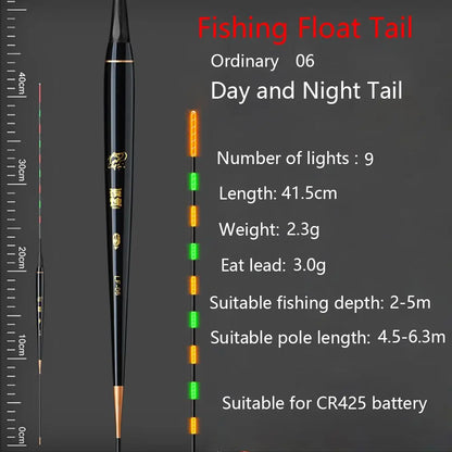 New Electronic Light Color Change Indicator Electronic Floats Buoy Electronic Float tail Bite Alarm Smart Float Top