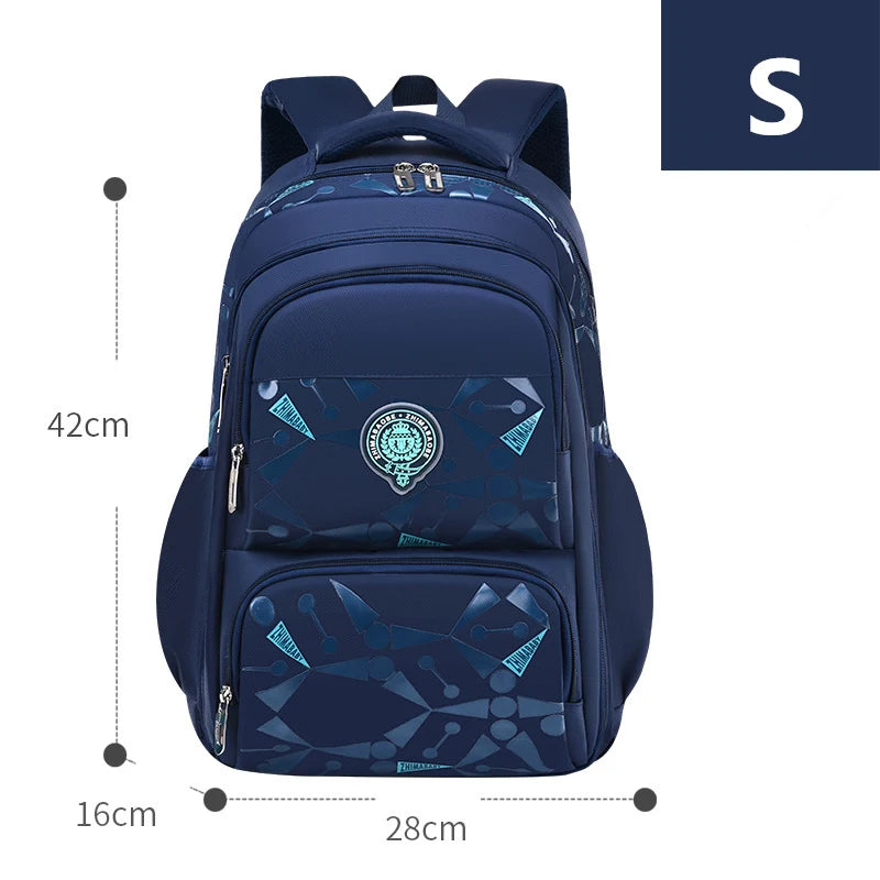 Primary School Backpacks Waterproof Children School Bags For Boys kids Travel Backpack  Orthopedic School bag Mochila Infantil