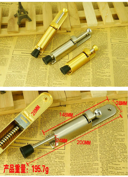 1pcs Telescopic Door Stopper telescopic door resistance spring positioner door holder For Household Hardware