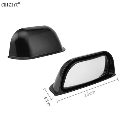 Universal Car Rear View Mirror Wide-angle Blind Spot Mirror B Pillar Rear Seat Auxiliary Observation Mirror Safety Driving