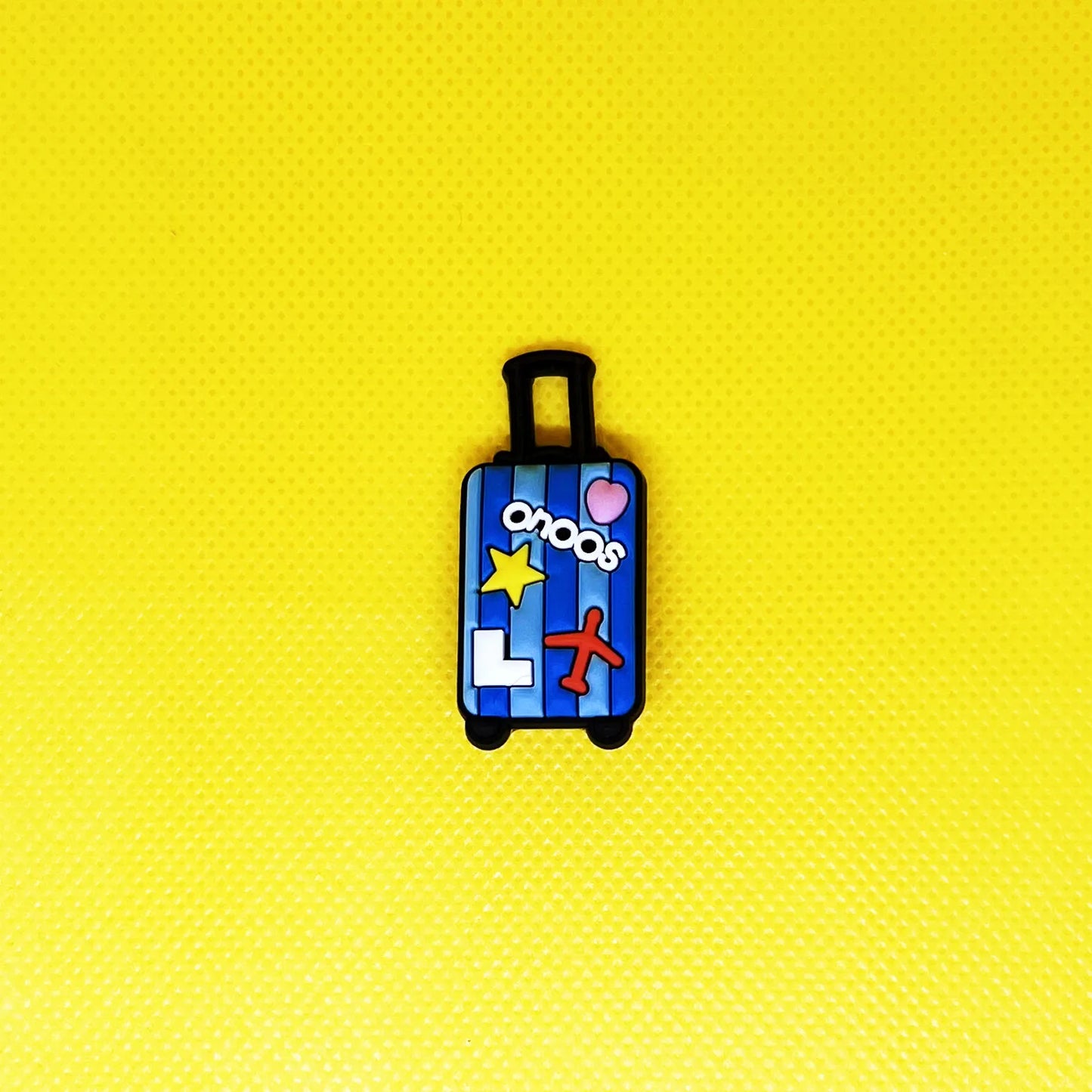 1Pcs Cartoon Cube Crocs Trunk Motorcycle Shoes Decorations for Xmas Gifts