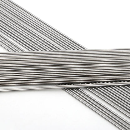 20PCS 50CM Stainless Steel Spring Wire Hard Wire Full Hard Wire Straight Wire 0.2-3MM Spring Steel Wire