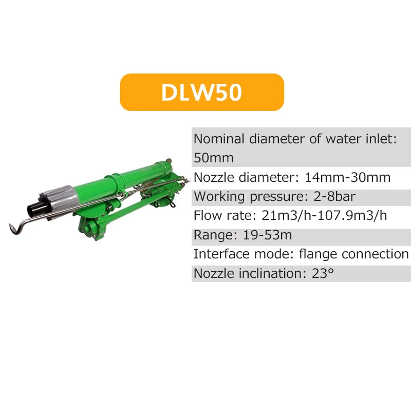 Agricultural Turbine Vortex Rod Agricultural Sprayer Metal Rocker Sprinkler Industrial Agriculture Garden Irrigation Watering