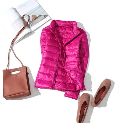 Winter Women Down coats Duck Down Jacket Women Ultra Light Down Jacket Feather Jacket Women's Overcoat Windbreaker Coats