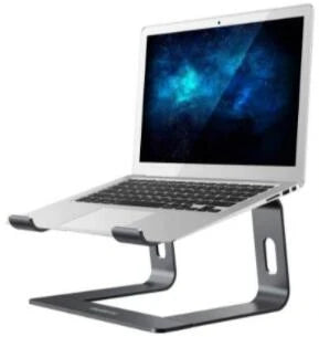 Jomaa Laptop Stand Ergonomic Aluminum Laptop Mount Computer Stand Detachable Laptop Riser Notebook Holder Stand Compatible