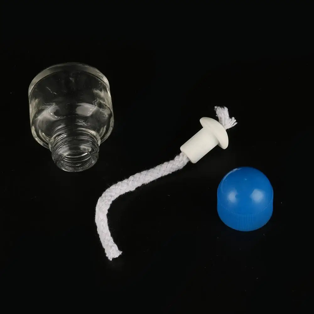 25ml Glass Alcohol Burner Lamp 6.5cm*4.3cm Chemistry Laboratory Biological Heating Equipment Educational Supplies