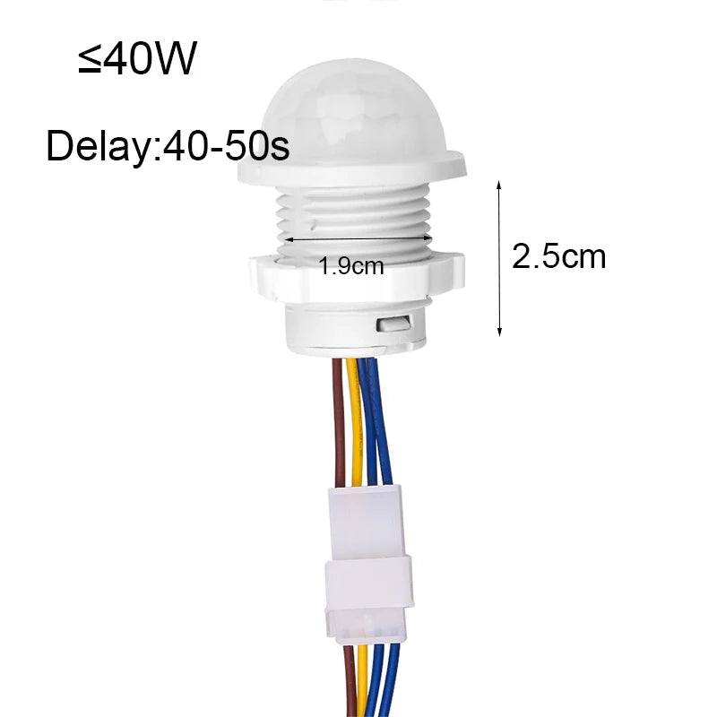 Smart Switch PIR Detector Sound Voice Sensor Lamp Photocell On Off Light Controller Photoswitch 110/220v Infrared Automation
