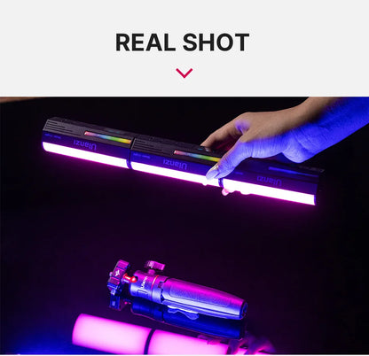 Ulanzi i-Light Handheld Light Stick RGB Led Video Light 2500-9000K Photography Light Rgb Ice Light Tube Light for Youtube Live
