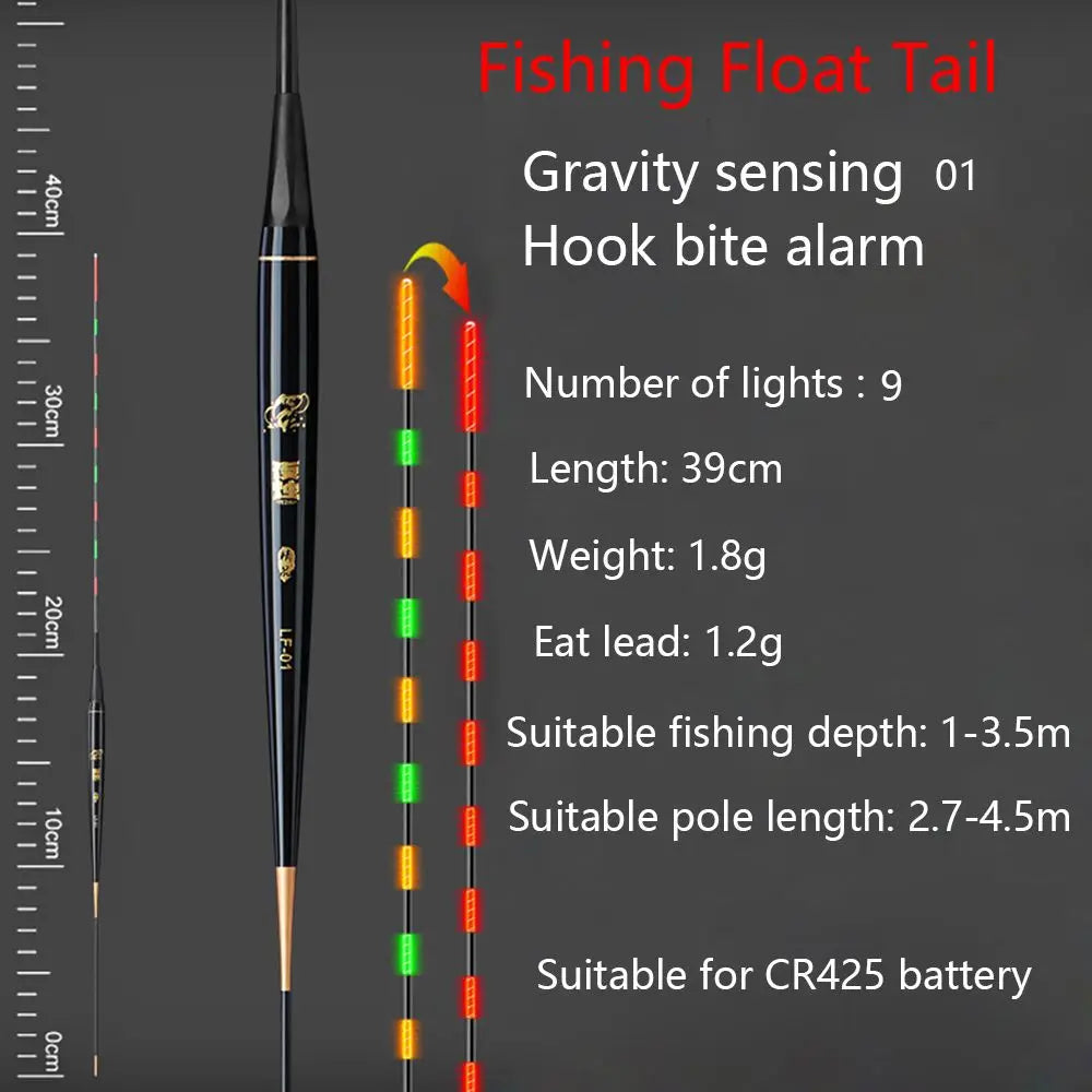 New Electronic Light Color Change Indicator Electronic Floats Buoy Electronic Float tail Bite Alarm Smart Float Top