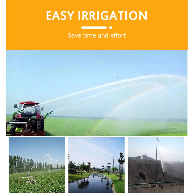 Agricultural Turbine Vortex Rod Agricultural Sprayer Metal Rocker Sprinkler Industrial Agriculture Garden Irrigation Watering
