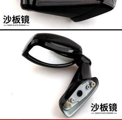 Car Rear View Mirror Automobile Adjustable Wide Angle View Auxiliary Rearview Mirrors Hood Mirror Auto Head Cover Side Mirror