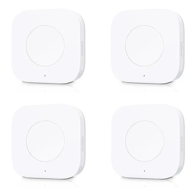 Aqara Wireless Mini Switch Zigbee Connection Versatile 3-way Control Button for Smart Home Devices Compatible with Apple HomeKit