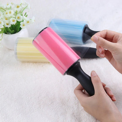 Reusable Washable Roller Dust Cleaner Lint Sticking Roller for Clothes Pet Hair Cleaning Household Dust Wiper Tools