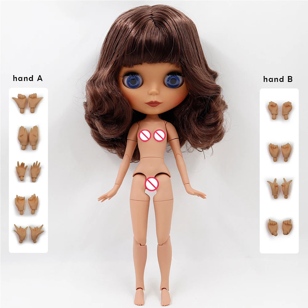 ICY DBS Blyth Doll 1/6 joint body fashion doll girl Gift Special Offer on sale with hand set A&B