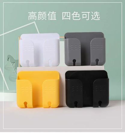 Stick on Wall mobile phone bracket mobile phone bracket artifact bedside mobile phone box mobile phone shelf