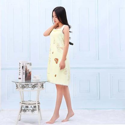 New Bath Towels Fashion Lady Wearable Fast Drying Magic Bath Towel Beach Spa Bathrobes Bath Skirt Dropshipping Bath Towels