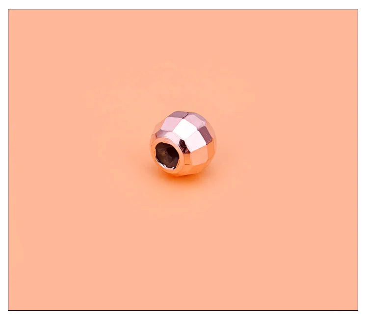 5pcsracelet DIY loose beads Thai silver laser beads silica gel beads 925 silver accessories accessories accessories accessories