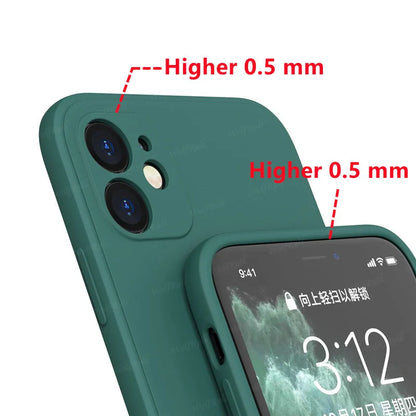For Huawei Nova 12i Case Cover Huawei Nova 12i Capa Phone Back Bumper Shockproof TPU Liquid Silicone Soft Fundas Huawei Nova 12i