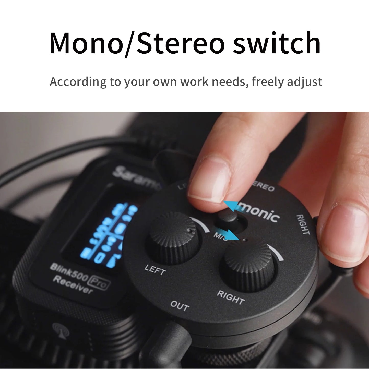 Saramonic AX1 Microphone Audio Adapter Mixer for DSLR Mirrorless Video Cameras Smartphones Recorders Laptops Youtube Streaming