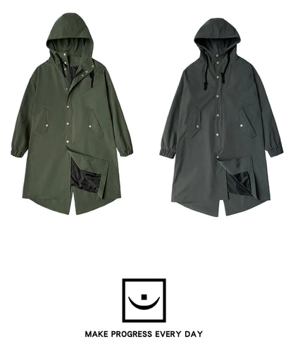 Men's Autumn New Hooded Jacket Korean Streetwear Oversize Coats Korean Streetwear Fashion Male Clothing Hip Hop Loose Jackets