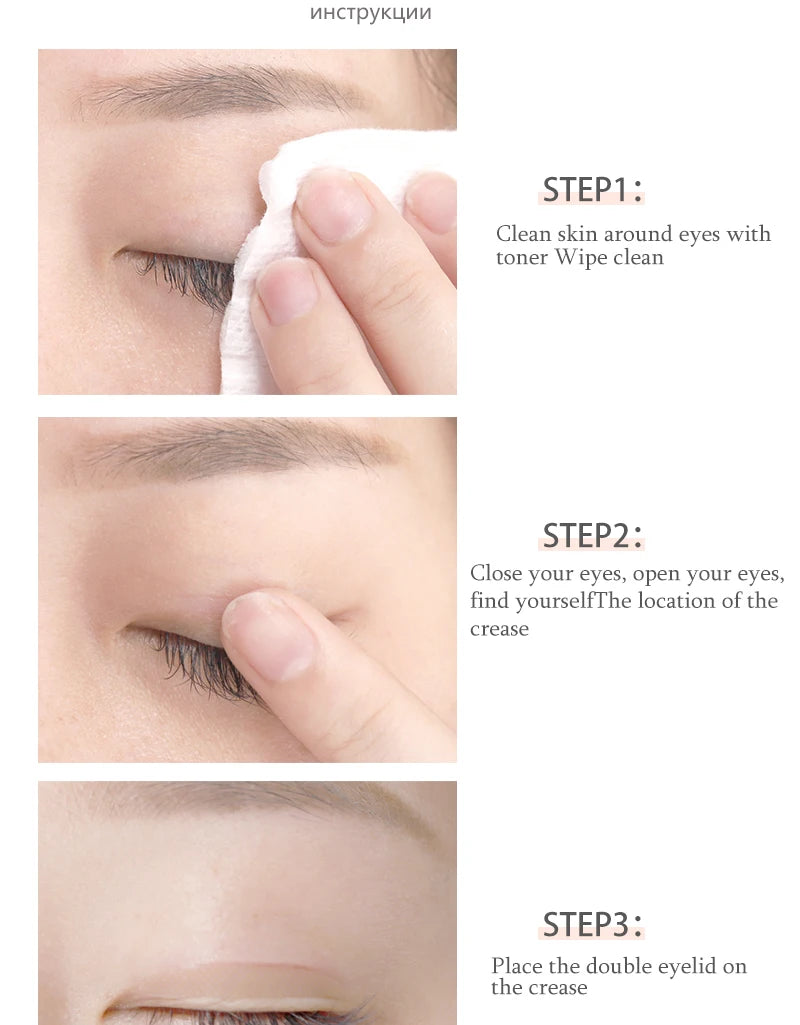 Cheap 600Pcs/box Invisible Eyelid Sticker Lace Eye Lift Strips Double Eyelid Tape Adhesive Stickers Eye Tape Tools L/S Style